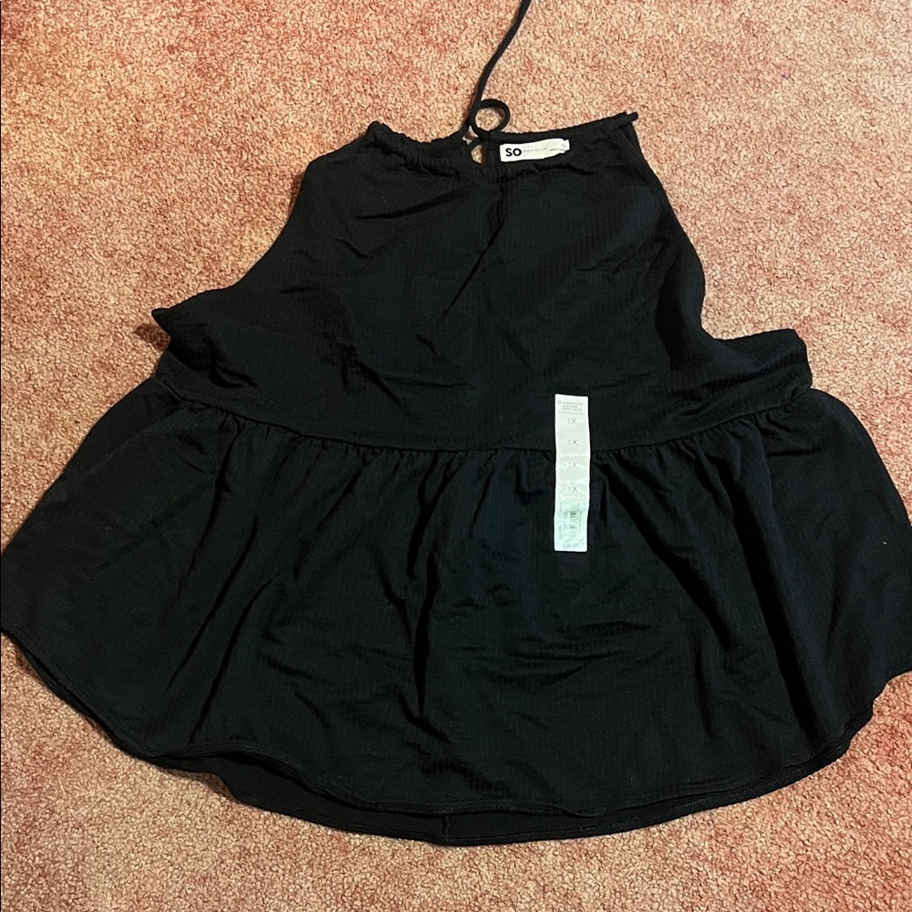 SO Black Casual tank top